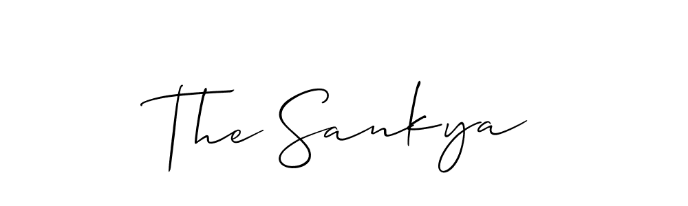 Make a beautiful signature design for name The Sankya. Use this online signature maker to create a handwritten signature for free. The Sankya signature style 2 images and pictures png