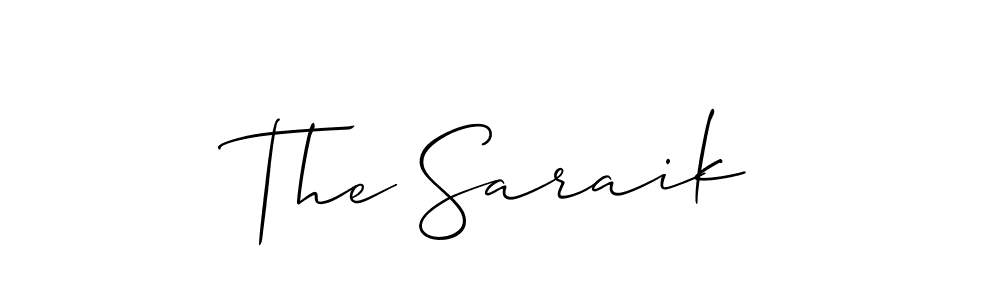 Make a beautiful signature design for name The Saraik. Use this online signature maker to create a handwritten signature for free. The Saraik signature style 2 images and pictures png