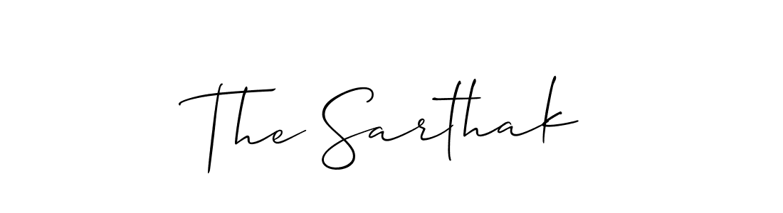 Allison_Script is a professional signature style that is perfect for those who want to add a touch of class to their signature. It is also a great choice for those who want to make their signature more unique. Get The Sarthak name to fancy signature for free. The Sarthak signature style 2 images and pictures png
