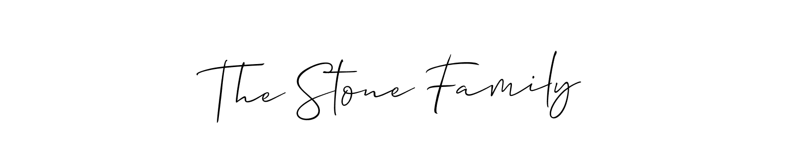 Check out images of Autograph of The Stone Family name. Actor The Stone Family Signature Style. Allison_Script is a professional sign style online. The Stone Family signature style 2 images and pictures png