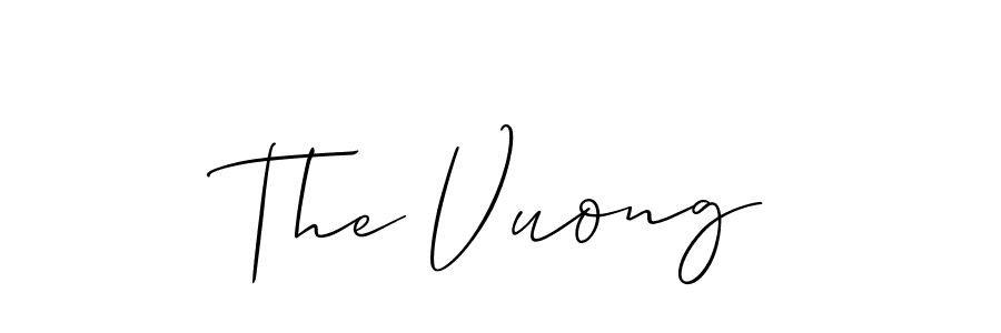 Allison_Script is a professional signature style that is perfect for those who want to add a touch of class to their signature. It is also a great choice for those who want to make their signature more unique. Get The Vuong name to fancy signature for free. The Vuong signature style 2 images and pictures png