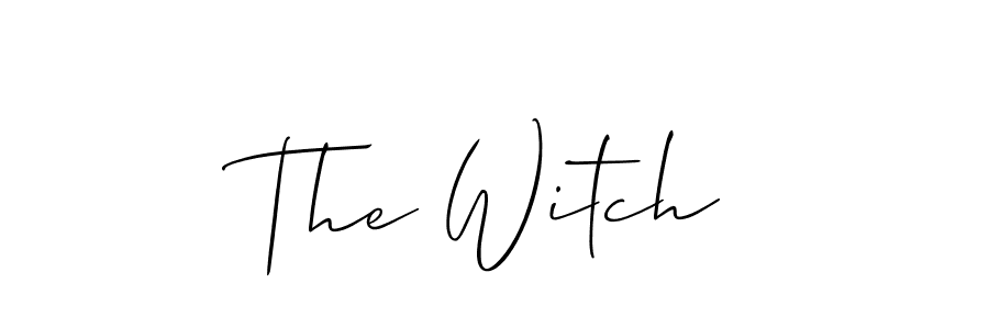 Also You can easily find your signature by using the search form. We will create The Witch name handwritten signature images for you free of cost using Allison_Script sign style. The Witch signature style 2 images and pictures png