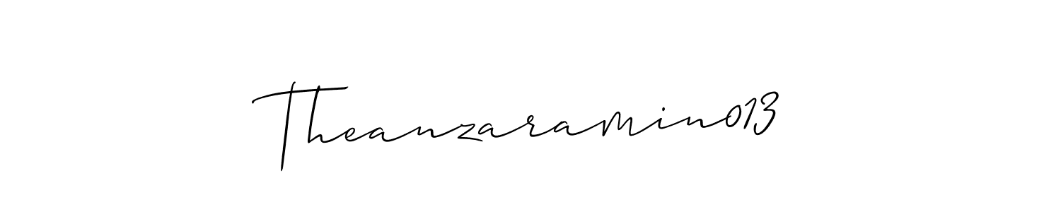 Check out images of Autograph of Theanzaramin013 name. Actor Theanzaramin013 Signature Style. Allison_Script is a professional sign style online. Theanzaramin013 signature style 2 images and pictures png