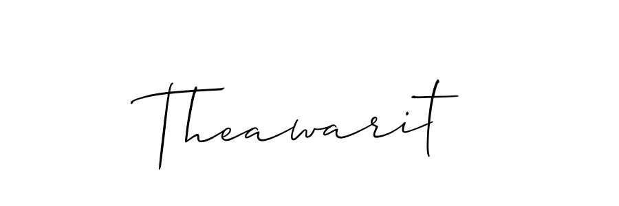 Best and Professional Signature Style for Theawarit. Allison_Script Best Signature Style Collection. Theawarit signature style 2 images and pictures png