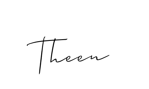 Similarly Allison_Script is the best handwritten signature design. Signature creator online .You can use it as an online autograph creator for name Theen. Theen signature style 2 images and pictures png