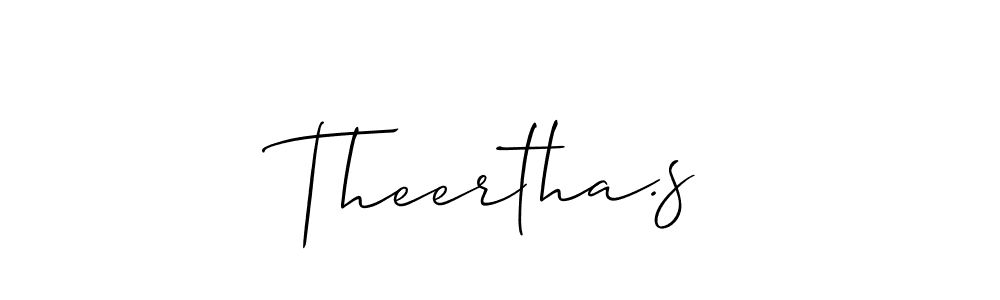 Check out images of Autograph of Theertha.s name. Actor Theertha.s Signature Style. Allison_Script is a professional sign style online. Theertha.s signature style 2 images and pictures png