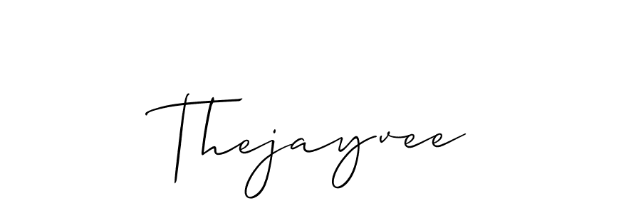 Thejayvee stylish signature style. Best Handwritten Sign (Allison_Script) for my name. Handwritten Signature Collection Ideas for my name Thejayvee. Thejayvee signature style 2 images and pictures png