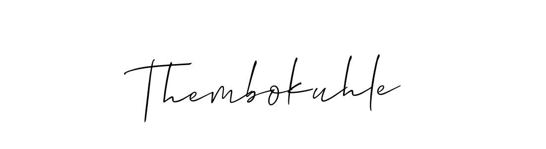 Similarly Allison_Script is the best handwritten signature design. Signature creator online .You can use it as an online autograph creator for name Thembokuhle. Thembokuhle signature style 2 images and pictures png