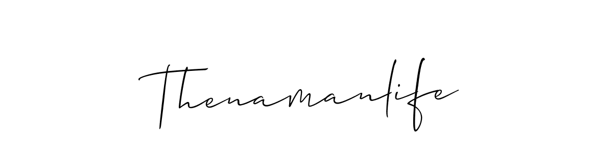 Once you've used our free online signature maker to create your best signature Allison_Script style, it's time to enjoy all of the benefits that Thenamanlife name signing documents. Thenamanlife signature style 2 images and pictures png