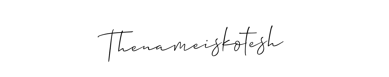 if you are searching for the best signature style for your name Thenameiskotesh. so please give up your signature search. here we have designed multiple signature styles  using Allison_Script. Thenameiskotesh signature style 2 images and pictures png
