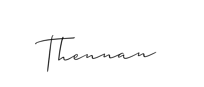 Make a short Thennan signature style. Manage your documents anywhere anytime using Allison_Script. Create and add eSignatures, submit forms, share and send files easily. Thennan signature style 2 images and pictures png