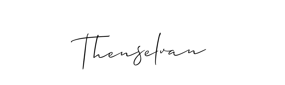 You can use this online signature creator to create a handwritten signature for the name Thenselvan. This is the best online autograph maker. Thenselvan signature style 2 images and pictures png