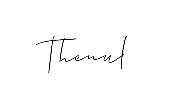 You should practise on your own different ways (Allison_Script) to write your name (Thenul) in signature. don't let someone else do it for you. Thenul signature style 2 images and pictures png