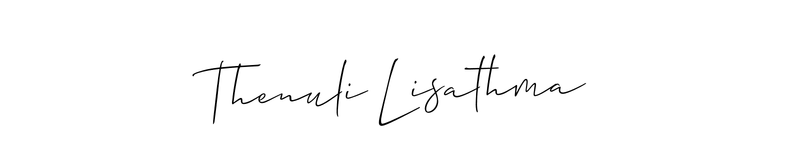 See photos of Thenuli Lisathma official signature by Spectra . Check more albums & portfolios. Read reviews & check more about Allison_Script font. Thenuli Lisathma signature style 2 images and pictures png