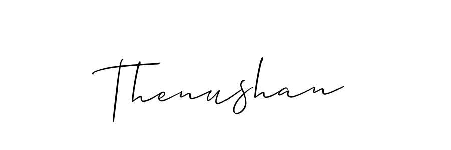 How to make Thenushan name signature. Use Allison_Script style for creating short signs online. This is the latest handwritten sign. Thenushan signature style 2 images and pictures png