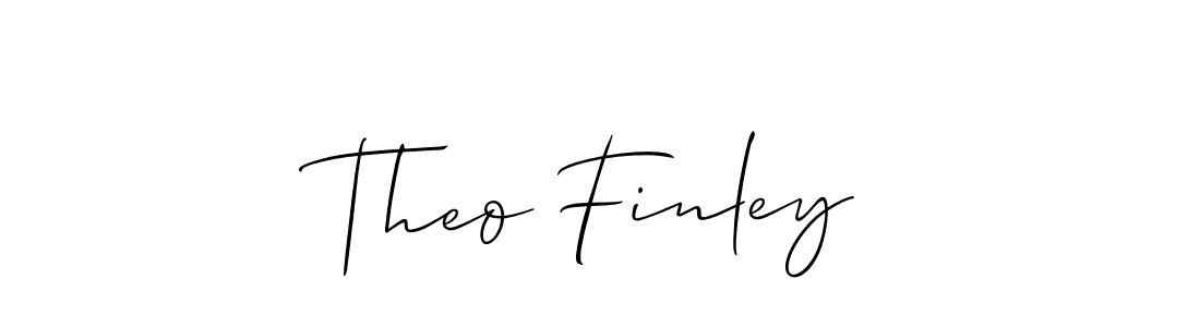 Make a beautiful signature design for name Theo Finley. Use this online signature maker to create a handwritten signature for free. Theo Finley signature style 2 images and pictures png