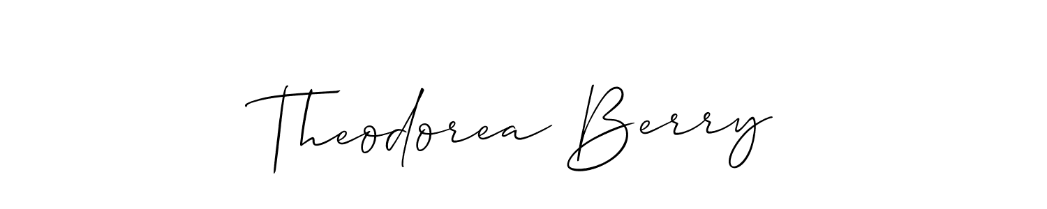 This is the best signature style for the Theodorea Berry name. Also you like these signature font (Allison_Script). Mix name signature. Theodorea Berry signature style 2 images and pictures png