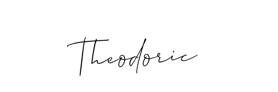 Here are the top 10 professional signature styles for the name Theodoric. These are the best autograph styles you can use for your name. Theodoric signature style 2 images and pictures png