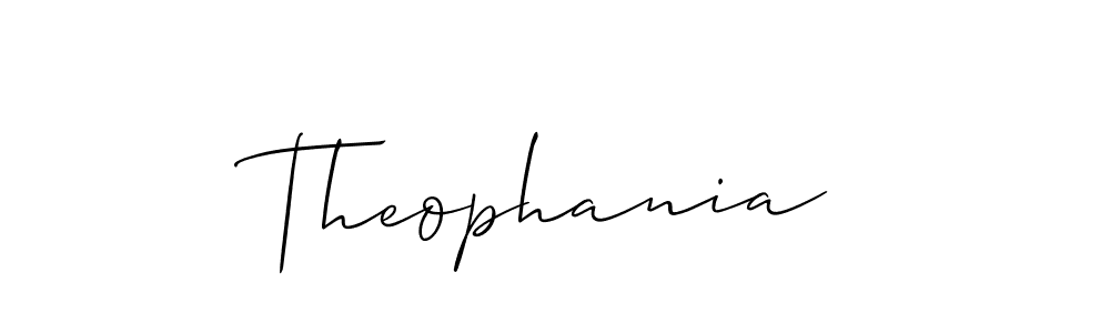 Check out images of Autograph of Theophania name. Actor Theophania Signature Style. Allison_Script is a professional sign style online. Theophania signature style 2 images and pictures png