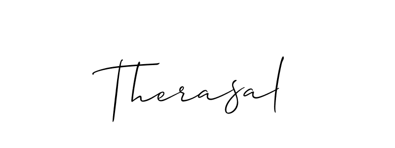Best and Professional Signature Style for Therasal. Allison_Script Best Signature Style Collection. Therasal signature style 2 images and pictures png
