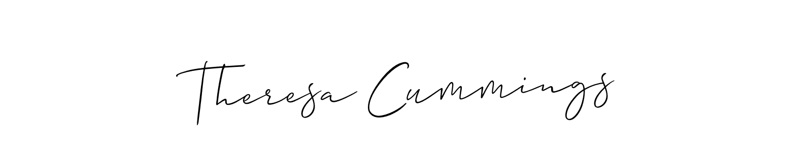 Once you've used our free online signature maker to create your best signature Allison_Script style, it's time to enjoy all of the benefits that Theresa Cummings name signing documents. Theresa Cummings signature style 2 images and pictures png