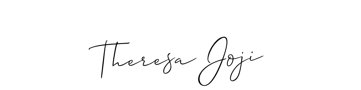 Theresa Joji stylish signature style. Best Handwritten Sign (Allison_Script) for my name. Handwritten Signature Collection Ideas for my name Theresa Joji. Theresa Joji signature style 2 images and pictures png