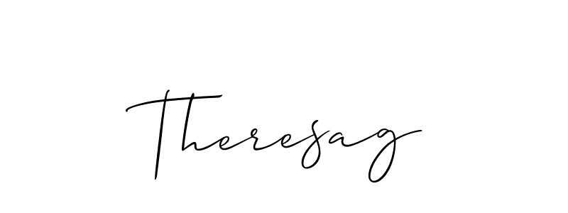 Similarly Allison_Script is the best handwritten signature design. Signature creator online .You can use it as an online autograph creator for name Theresag. Theresag signature style 2 images and pictures png