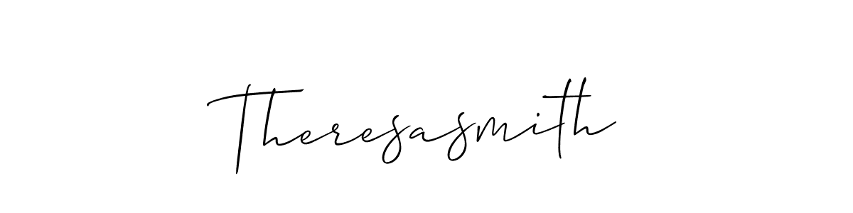 Make a beautiful signature design for name Theresasmith. Use this online signature maker to create a handwritten signature for free. Theresasmith signature style 2 images and pictures png