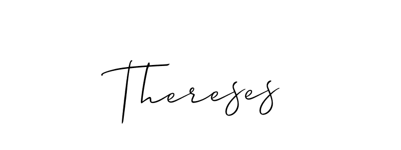 Make a beautiful signature design for name Thereses. Use this online signature maker to create a handwritten signature for free. Thereses signature style 2 images and pictures png