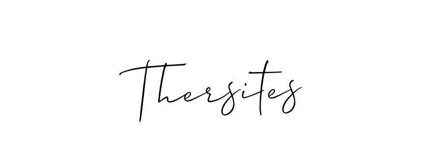 The best way (Allison_Script) to make a short signature is to pick only two or three words in your name. The name Thersites include a total of six letters. For converting this name. Thersites signature style 2 images and pictures png