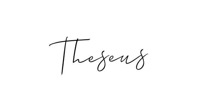 Create a beautiful signature design for name Theseus. With this signature (Allison_Script) fonts, you can make a handwritten signature for free. Theseus signature style 2 images and pictures png