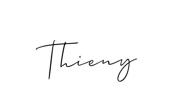 Once you've used our free online signature maker to create your best signature Allison_Script style, it's time to enjoy all of the benefits that Thieny name signing documents. Thieny signature style 2 images and pictures png