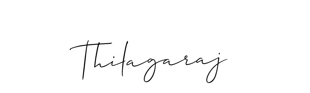 Also we have Thilagaraj name is the best signature style. Create professional handwritten signature collection using Allison_Script autograph style. Thilagaraj signature style 2 images and pictures png