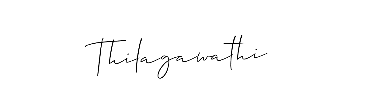 The best way (Allison_Script) to make a short signature is to pick only two or three words in your name. The name Thilagawathi include a total of six letters. For converting this name. Thilagawathi signature style 2 images and pictures png