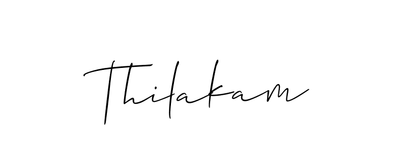 Once you've used our free online signature maker to create your best signature Allison_Script style, it's time to enjoy all of the benefits that Thilakam name signing documents. Thilakam signature style 2 images and pictures png