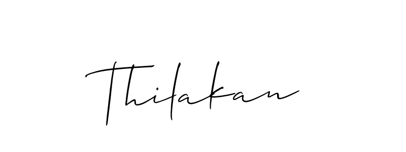 Best and Professional Signature Style for Thilakan. Allison_Script Best Signature Style Collection. Thilakan signature style 2 images and pictures png