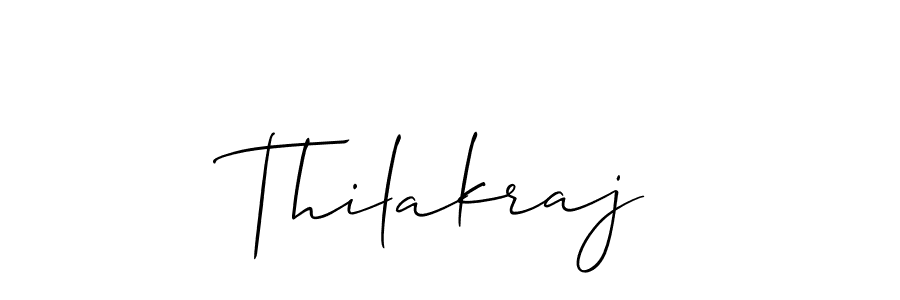 How to Draw Thilakraj signature style? Allison_Script is a latest design signature styles for name Thilakraj. Thilakraj signature style 2 images and pictures png