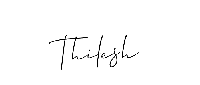 You can use this online signature creator to create a handwritten signature for the name Thilesh. This is the best online autograph maker. Thilesh signature style 2 images and pictures png