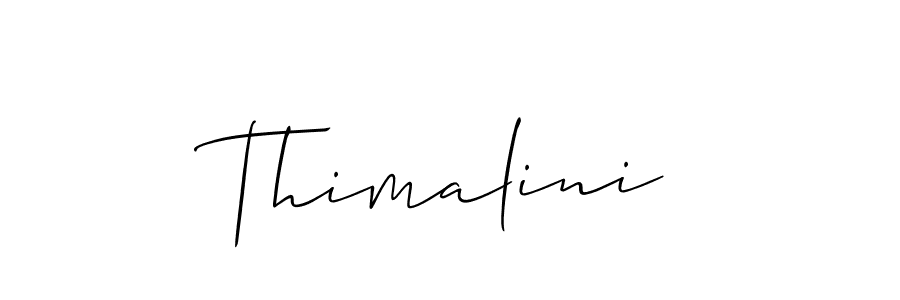 Also we have Thimalini name is the best signature style. Create professional handwritten signature collection using Allison_Script autograph style. Thimalini signature style 2 images and pictures png
