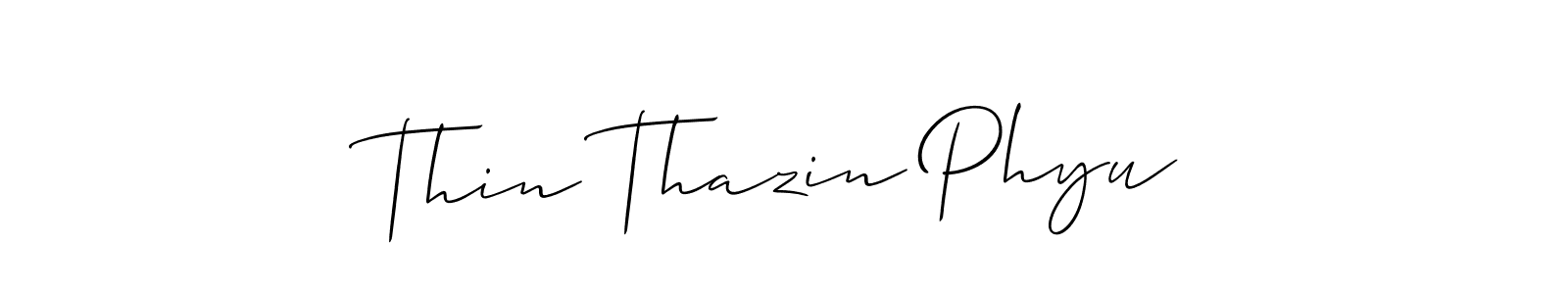 This is the best signature style for the Thin Thazin Phyu name. Also you like these signature font (Allison_Script). Mix name signature. Thin Thazin Phyu signature style 2 images and pictures png