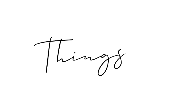 You can use this online signature creator to create a handwritten signature for the name Things. This is the best online autograph maker. Things signature style 2 images and pictures png