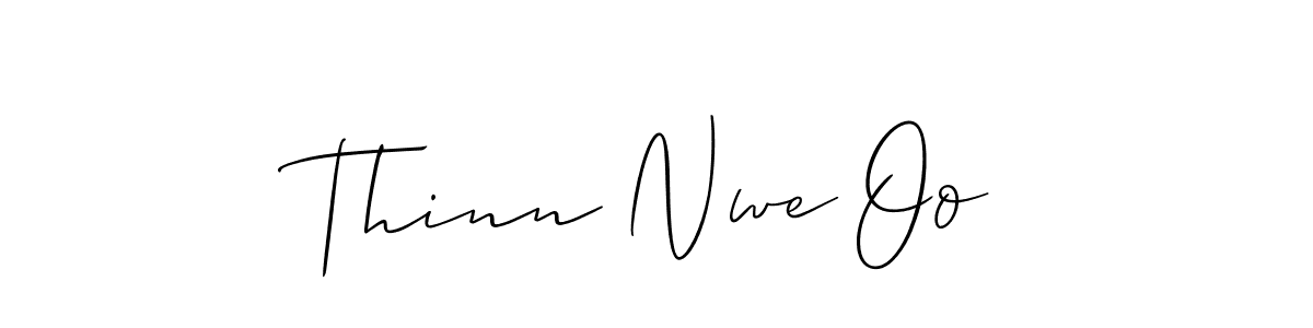 Once you've used our free online signature maker to create your best signature Allison_Script style, it's time to enjoy all of the benefits that Thinn Nwe Oo name signing documents. Thinn Nwe Oo signature style 2 images and pictures png