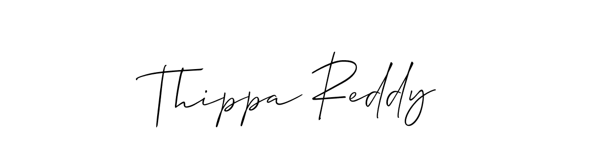 if you are searching for the best signature style for your name Thippa Reddy. so please give up your signature search. here we have designed multiple signature styles  using Allison_Script. Thippa Reddy signature style 2 images and pictures png