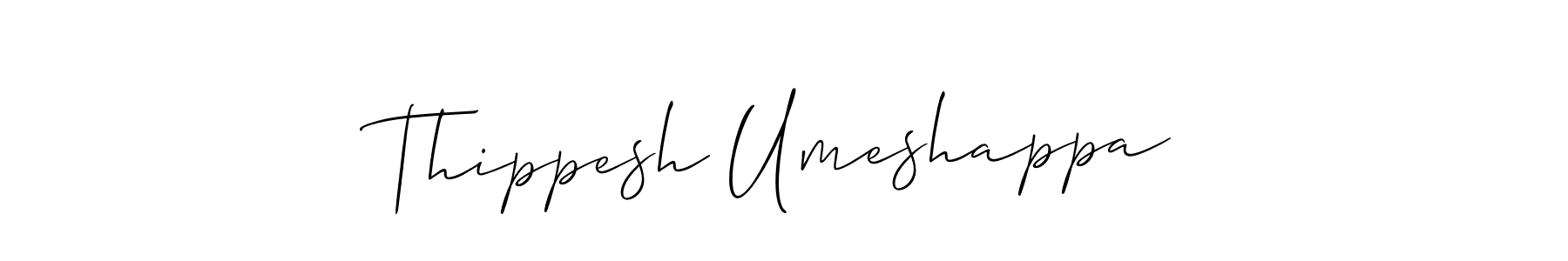 Make a beautiful signature design for name Thippesh Umeshappa. Use this online signature maker to create a handwritten signature for free. Thippesh Umeshappa signature style 2 images and pictures png