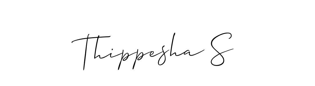 Here are the top 10 professional signature styles for the name Thippesha S. These are the best autograph styles you can use for your name. Thippesha S signature style 2 images and pictures png