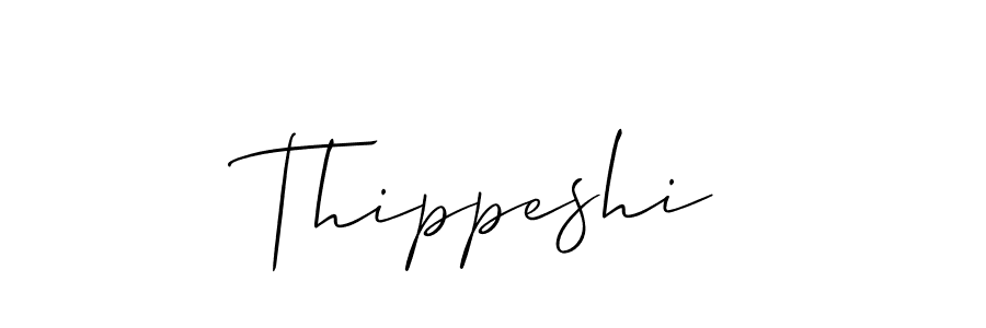 Once you've used our free online signature maker to create your best signature Allison_Script style, it's time to enjoy all of the benefits that Thippeshi name signing documents. Thippeshi signature style 2 images and pictures png