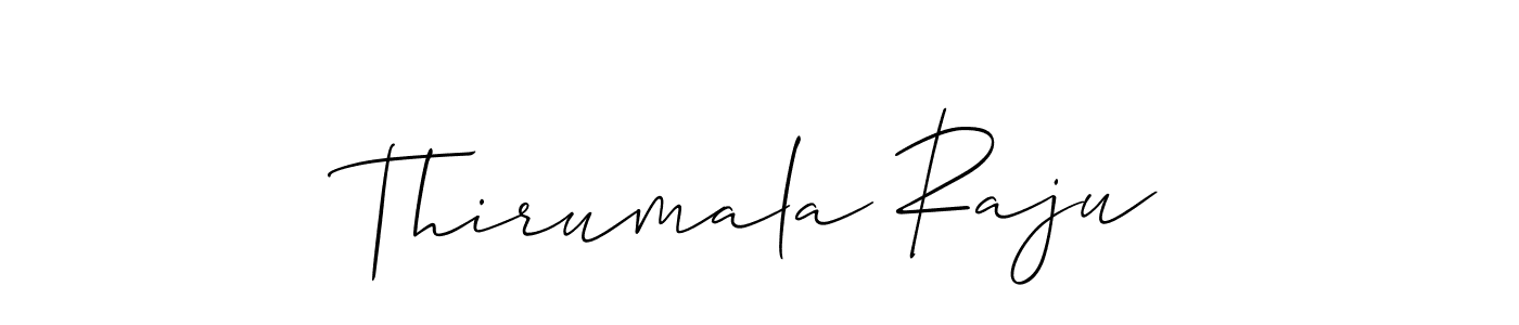 How to Draw Thirumala Raju signature style? Allison_Script is a latest design signature styles for name Thirumala Raju. Thirumala Raju signature style 2 images and pictures png