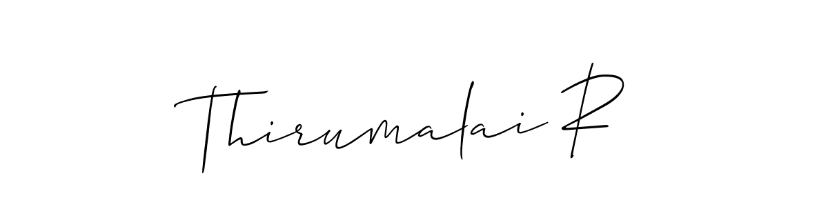 You can use this online signature creator to create a handwritten signature for the name Thirumalai R. This is the best online autograph maker. Thirumalai R signature style 2 images and pictures png