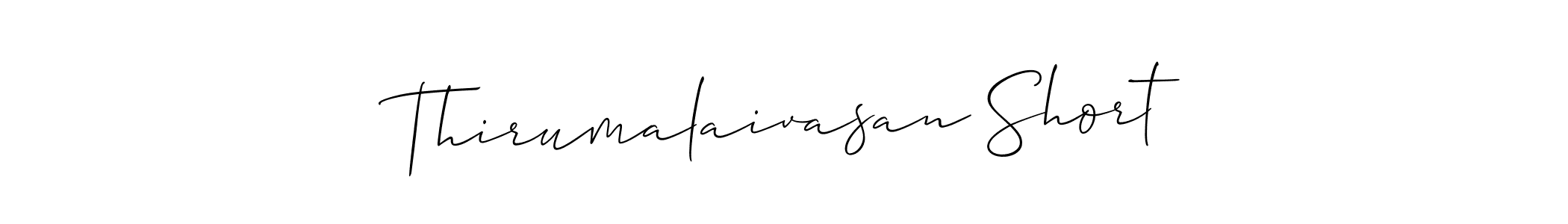 Once you've used our free online signature maker to create your best signature Allison_Script style, it's time to enjoy all of the benefits that Thirumalaivasan Short name signing documents. Thirumalaivasan Short signature style 2 images and pictures png