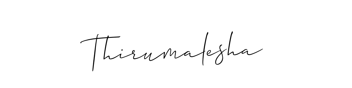 Once you've used our free online signature maker to create your best signature Allison_Script style, it's time to enjoy all of the benefits that Thirumalesha name signing documents. Thirumalesha signature style 2 images and pictures png